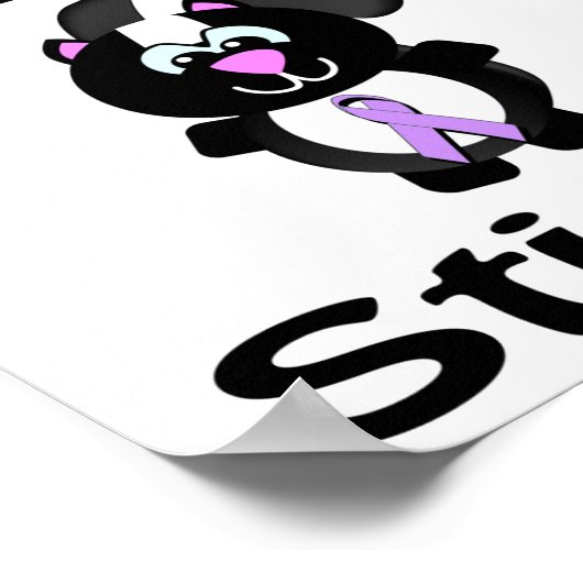 Kankerverbijstering Kiekenontwerp Poster (Hoek)