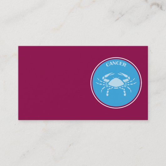 KankerVisitekaartje Visitekaartje (Voorkant)