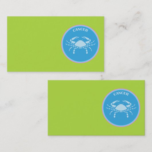KankerVisitekaartje Visitekaartje (Voorkant / Achterkant)