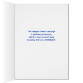 Kankervrij brengt me bij mijn vreugde blauw Larksp (Binnen (Rechts))