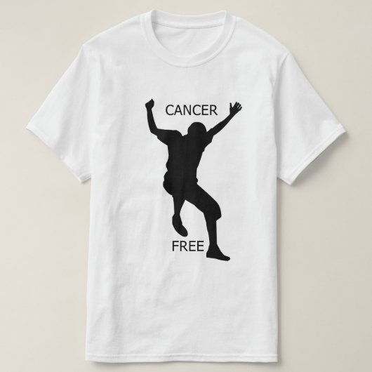 KANKERVRIJ T-SHIRT (Design voorkant)