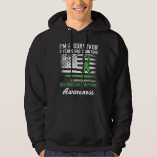 Kankervrije non-Hodgkins lymfoom overlevende Hoodie