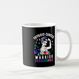 Kankervrouw Warrior Paarse Roze Ribbon Awareness Koffiemok