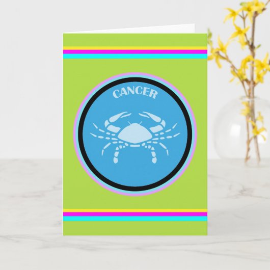 KankerWenskaart Kaart (Gele Bloem)