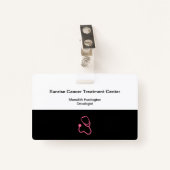 Kankerziekenhuis Oncoloog Medische naam ID Badge (Voorkant met clip)