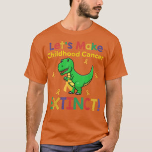 Kankerziekte bij kinderen Waarschuwing Inosaur kan T-shirt