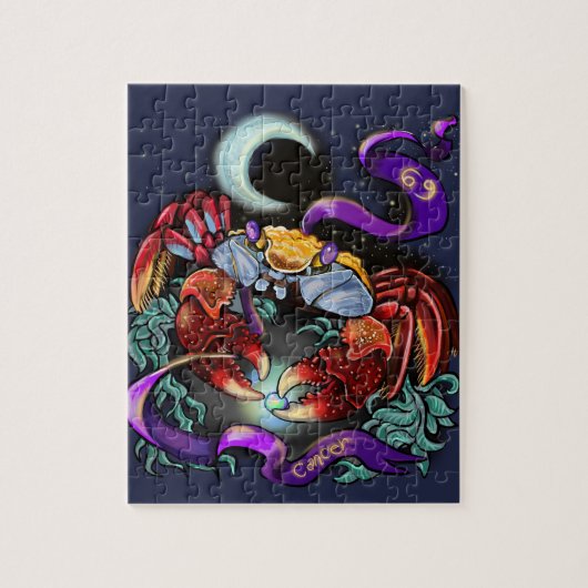 Kankerzodiaal teken legpuzzel (Verticaal)