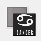 Kankerzodiaal teken magneet (Voorkant / Achterkant)