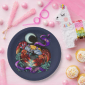 Kankerzodiaal teken papieren bordje (Feest)