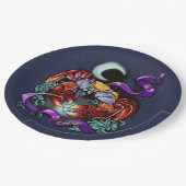 Kankerzodiaal teken papieren bordje (Gekanteld)