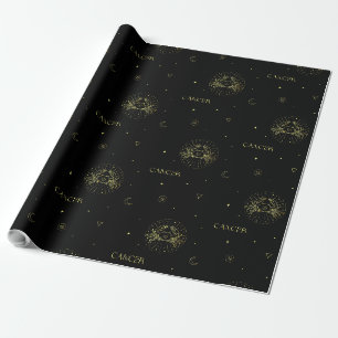 Kankerzodiale horoscoopsignaalverloop cadeaupapier