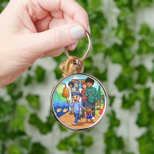 Kankerzorg Inspirerend Sleutelhanger (Hand)