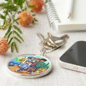 Kankerzorg Inspirerend Sleutelhanger (Zijkant)