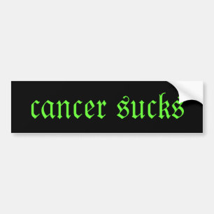 kankerzucht bumpersticker