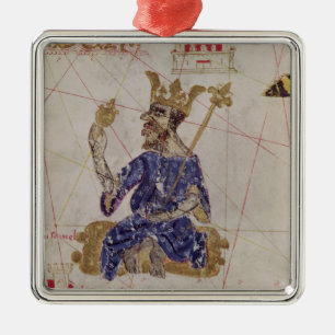 Kankou Mousa, koning van Mali Metalen Ornament