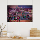 Kannerij op een poster (Keuken)