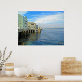 Kannerij Row Waterfront Zuid Poster (Keuken)