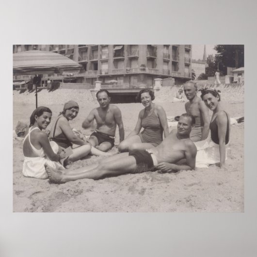 Kannes, druk van 1930 poster (Voorkant)