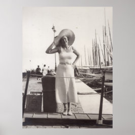 Kannes in de jaren dertig poster