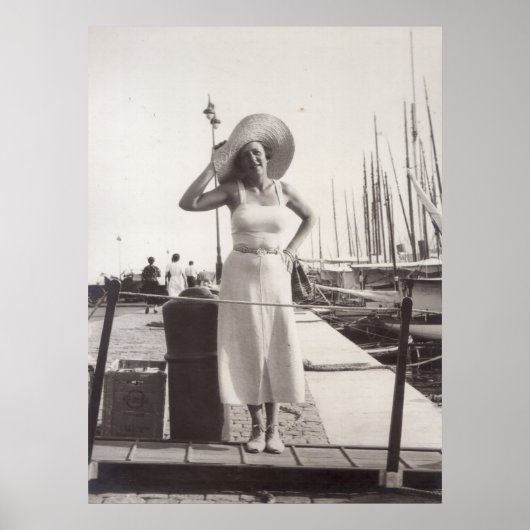 Kannes in de jaren dertig poster (Voorkant)