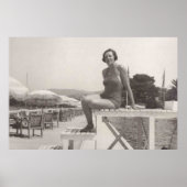 Kannes in de jaren dertig poster (Voorkant)