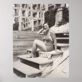 Kannes in de jaren dertig poster