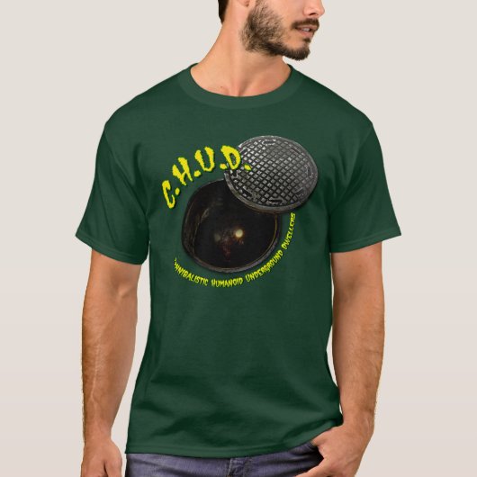 KANNIBALEN BEGRIJPEN ONS! (CHUD!) T-SHIRT (Voorkant)