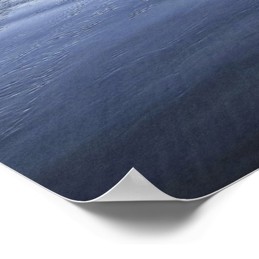 Kannon Beach Low Tide Oregon Pacific Ocean Poster (Hoek)