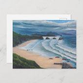 Kannon Beach Seascape Painting Briefkaart (Voorkant / Achterkant)