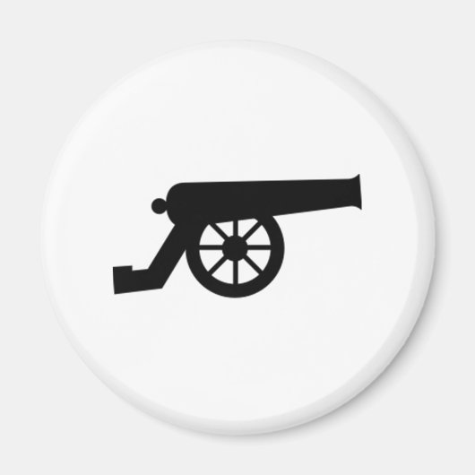 Kannon voor de burgeroorlog magneet (Voorkant)