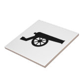 Kannon voor de burgeroorlog tegeltje (Zijkant)