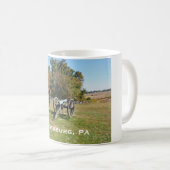 Kannonenrij op het slagveld Gettysburg Koffiemok (Voorkant rechts)