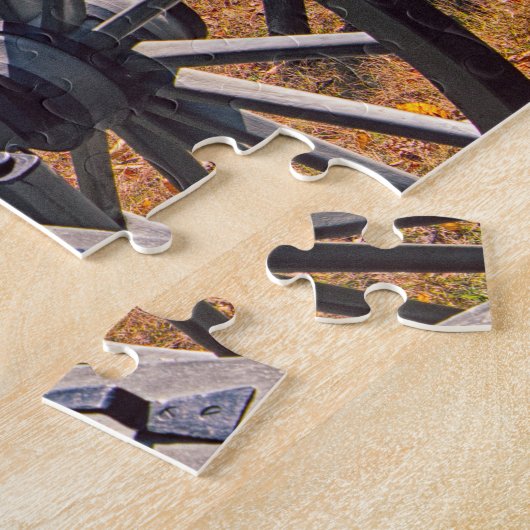 Kannons voor de burgeroorlog legpuzzel (Zijkant)