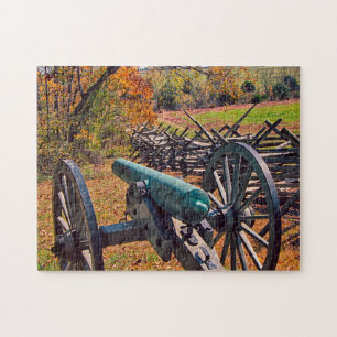 Kannons voor de burgeroorlog legpuzzel