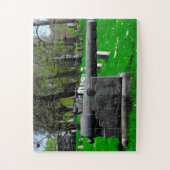 Kannons voor de burgeroorlog legpuzzel (Verticaal)