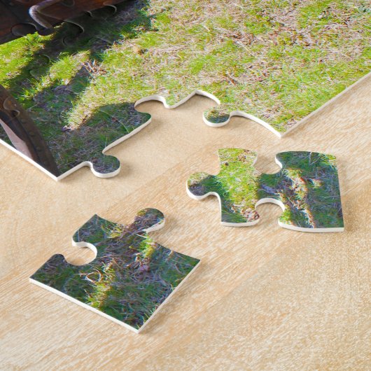 Kannons voor de burgeroorlog legpuzzel (Zijkant)