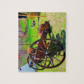 Kannons voor de burgeroorlog legpuzzel (Verticaal)