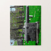 Kannons voor de burgeroorlog legpuzzel (Verticaal)