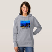 Kannonstrand bij Blue Hour Hoodie (Voorkant volledig)