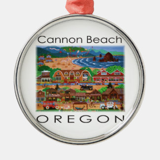 Kannonstrand ~ Oregon Metalen Ornament