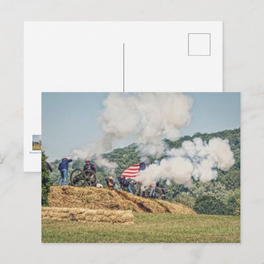 Kannonvuur Briefkaart (Voorkant / Achterkant)