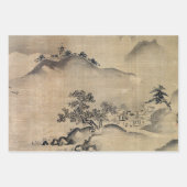 Kano Chikanobu Landscape Wrapping Paper (Voorkant 3)