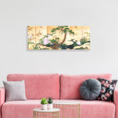Kano Eino Birds and Flowers of Spring and Summer Canvas Afdruk (Insitu (Woonkamer))