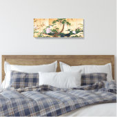 Kano Eino Birds and Flowers of Spring and Summer Canvas Afdruk (Insitu (Slaapkamer))