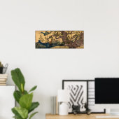 Kano Eitoku Cypress Trees Poster (Thuiskantoor)