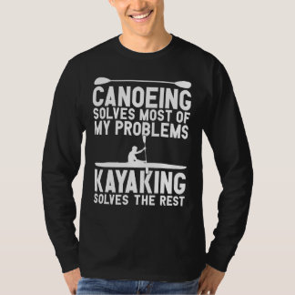 Kano- en kajak-kleding - Beste kajakontwerp T-shirt