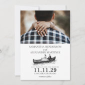 Kano-huwelijkskoppel Save The Date (Voorkant)