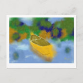 Kano in de waterkunst briefkaart (Voorkant)