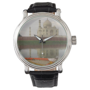 Kano in water met Taj Mahal, Agra, India Horloge