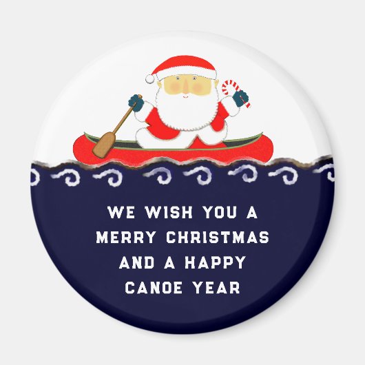 Kano Kamperen Kerst Collectie Magneet (Voorkant)